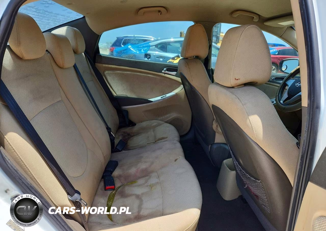 2012 Hyundai Accent Gls VIN:KMHCT4AEXCU161275 - 10