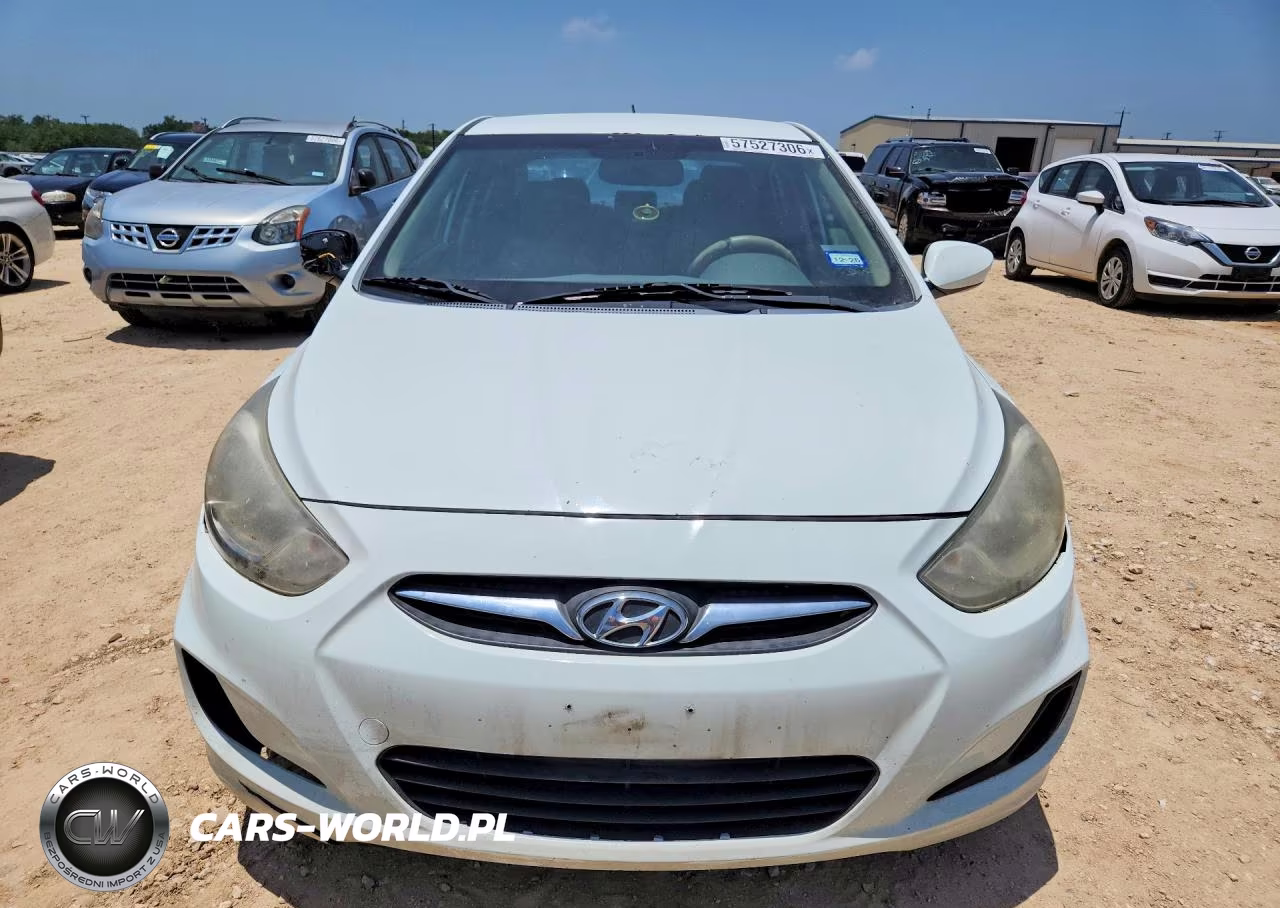 2012 Hyundai Accent Gls VIN:KMHCT4AEXCU161275 - 5