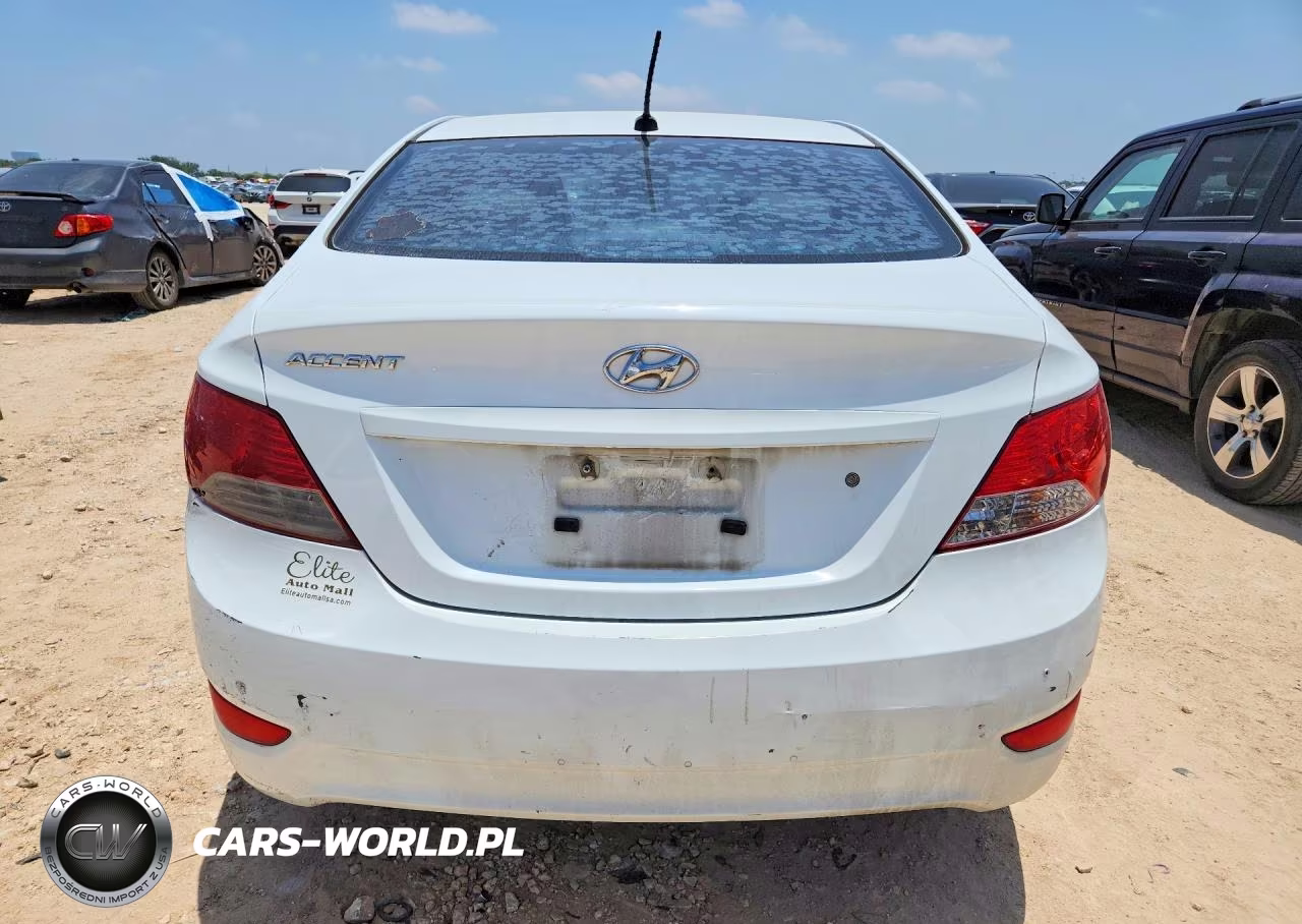 2012 Hyundai Accent Gls VIN:KMHCT4AEXCU161275 - 6
