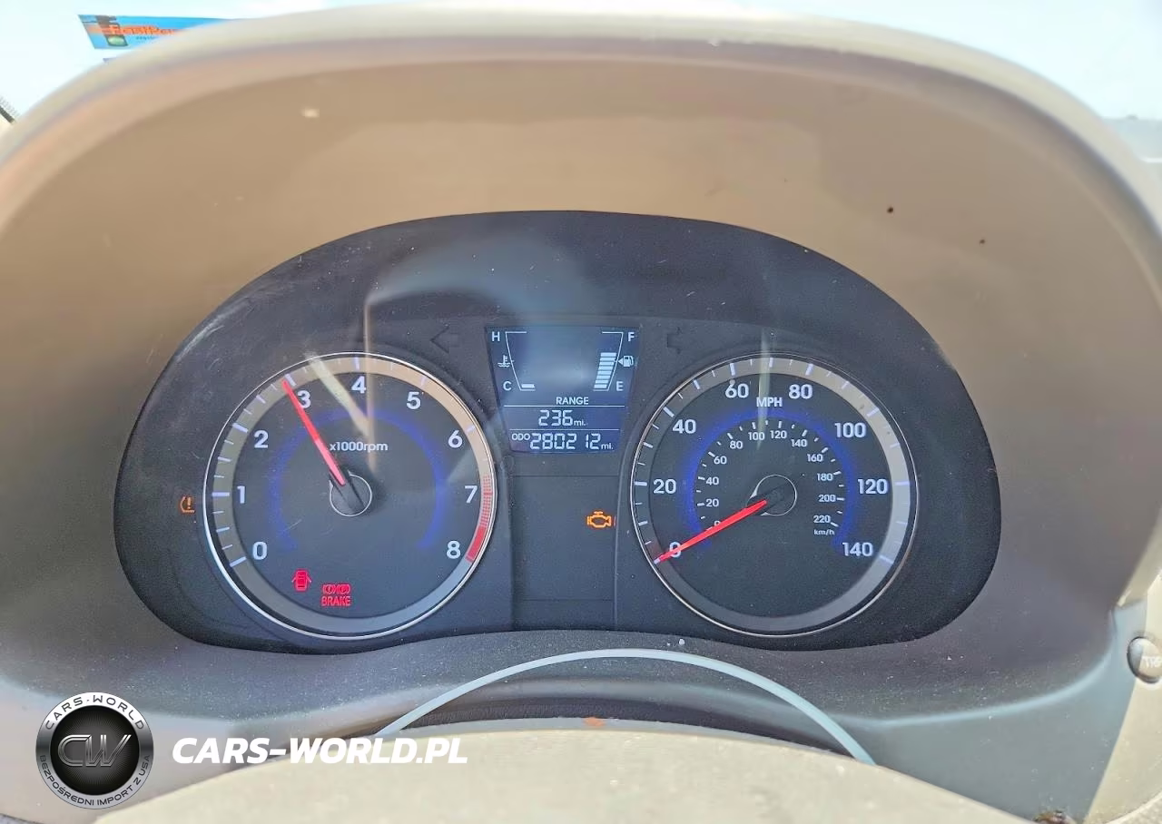 2012 Hyundai Accent Gls VIN:KMHCT4AEXCU161275 - 9