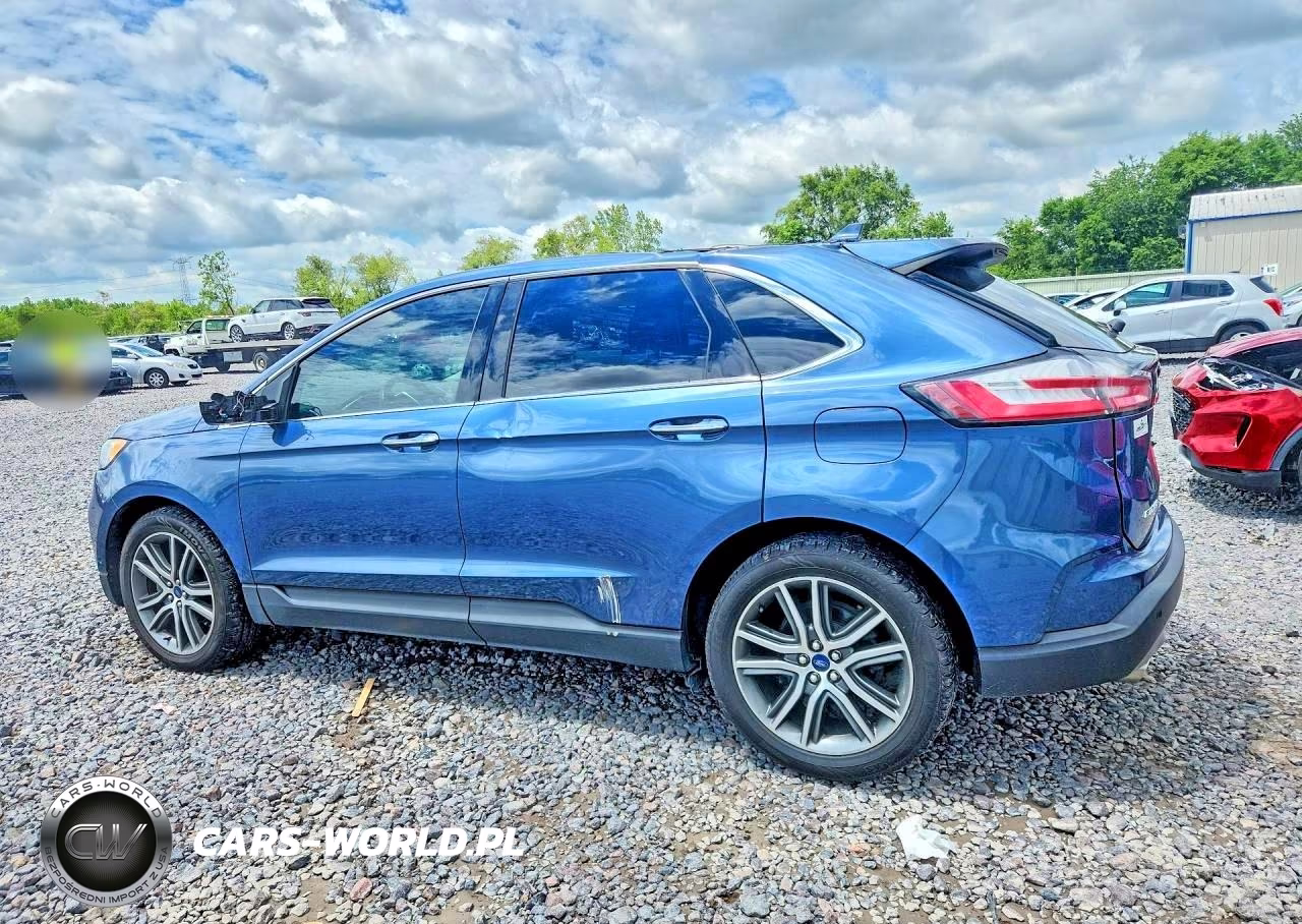 2019 Ford Edge Titanium VIN:2FMPK3K92KBC11221 - 2