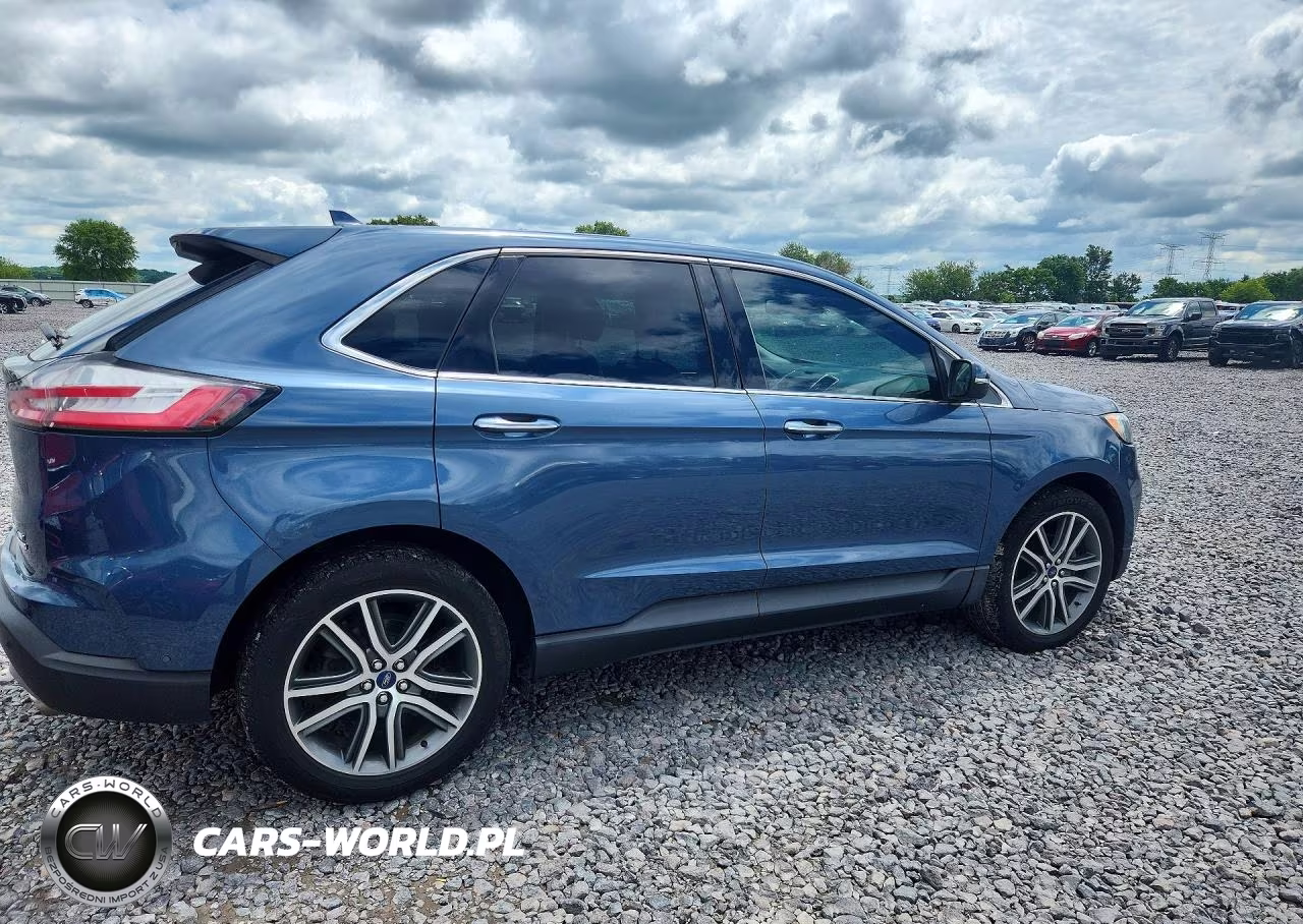 2019 Ford Edge Titanium VIN:2FMPK3K92KBC11221 - 3