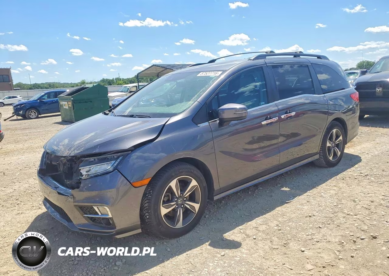 2019 Honda Odyssey Touring VIN:5FNRL6H82KB007581 - 1
