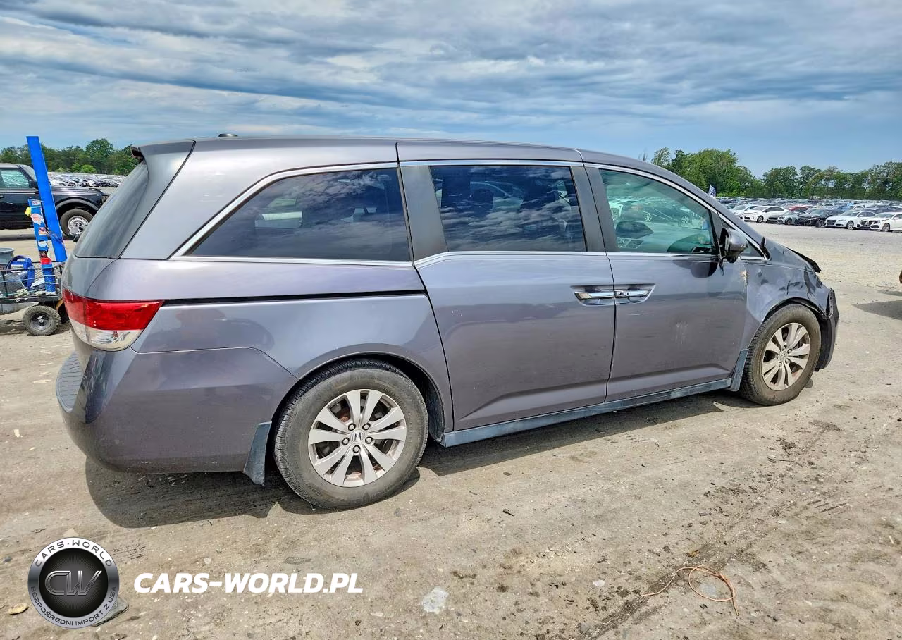 2014 Honda Odyssey Exl VIN:5FNRL5H61EB018570 - 3