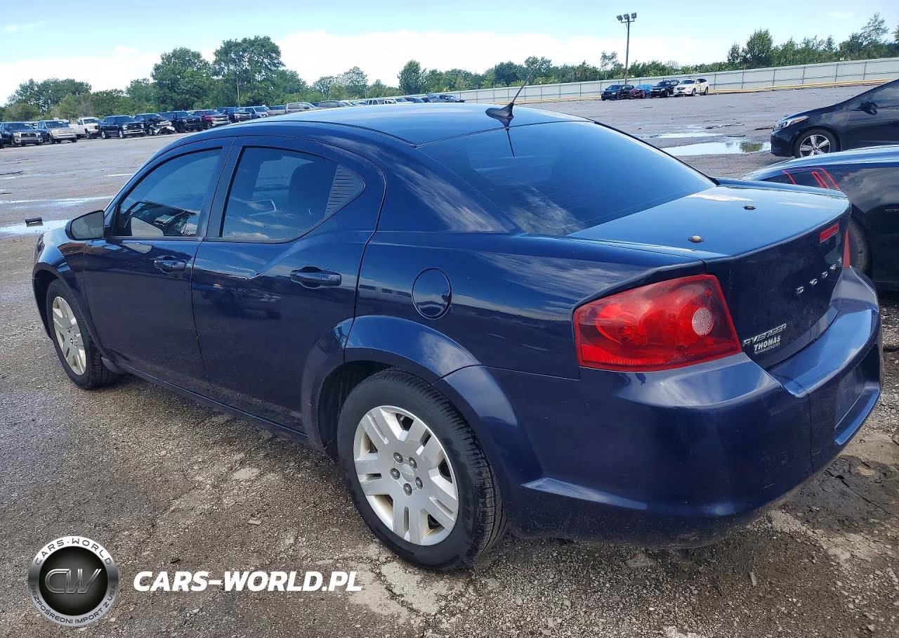 2014 Dodge Avenger Se VIN:1C3CDZAB9EN130976 - 2