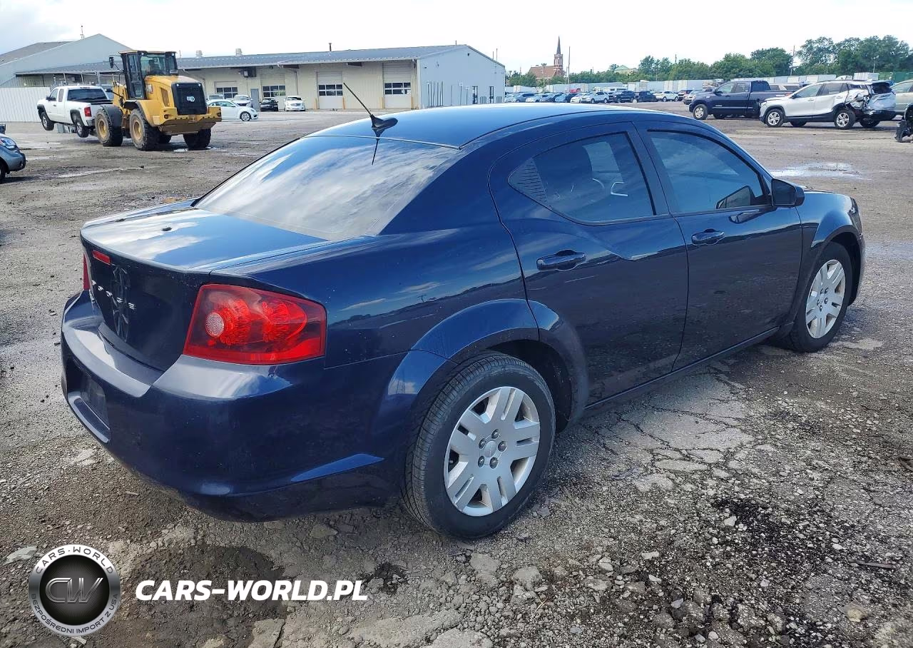 2014 Dodge Avenger Se VIN:1C3CDZAB9EN130976 - 3