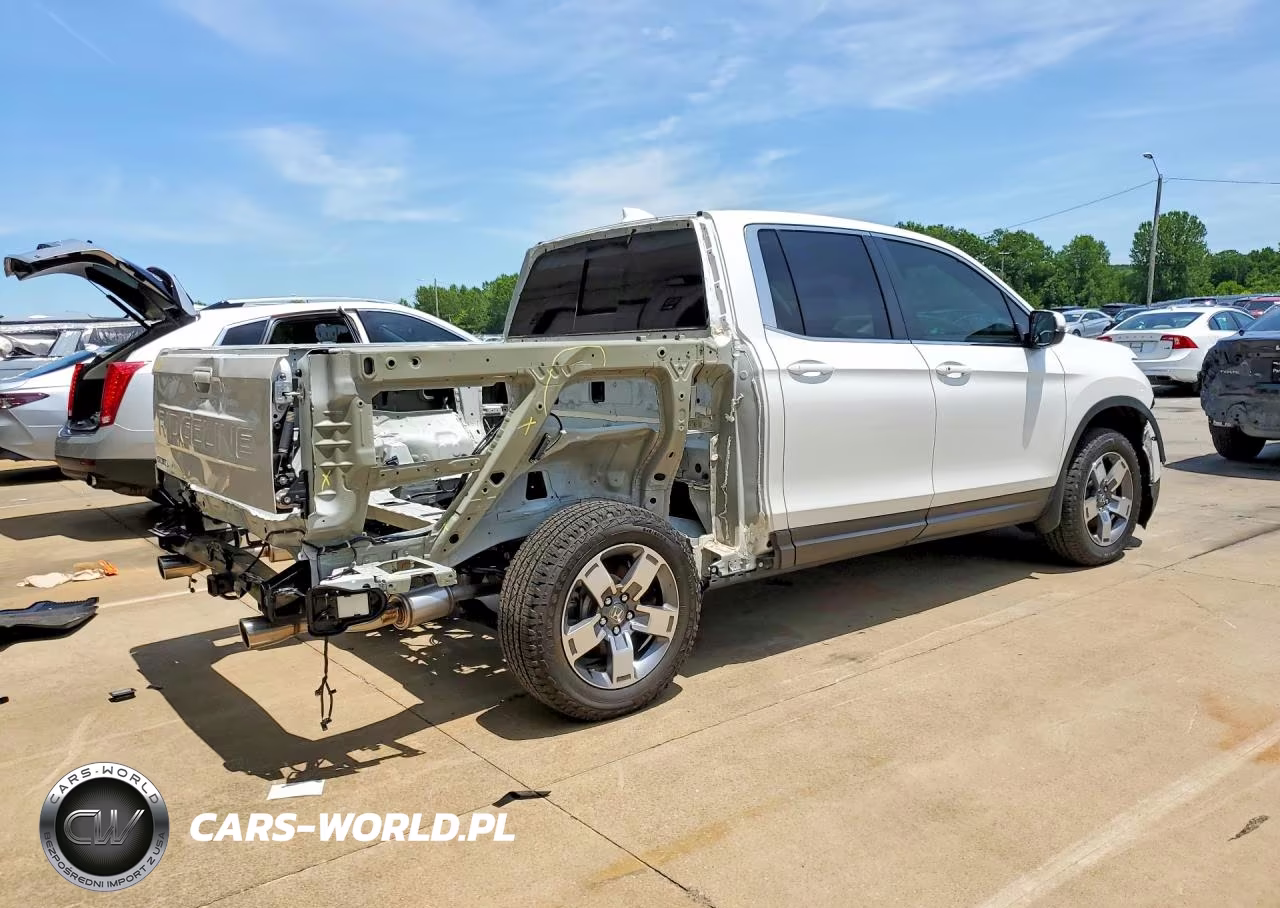 2025 Honda Ridgeline Rtl VIN:5FPYK3F51SB007326 - 3