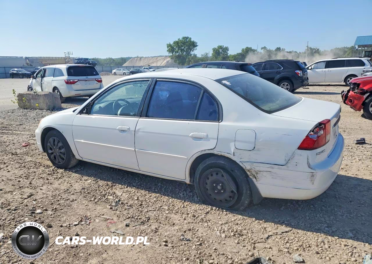 2003 Honda Civic Ex VIN:2HGES267X3H554485 - 2