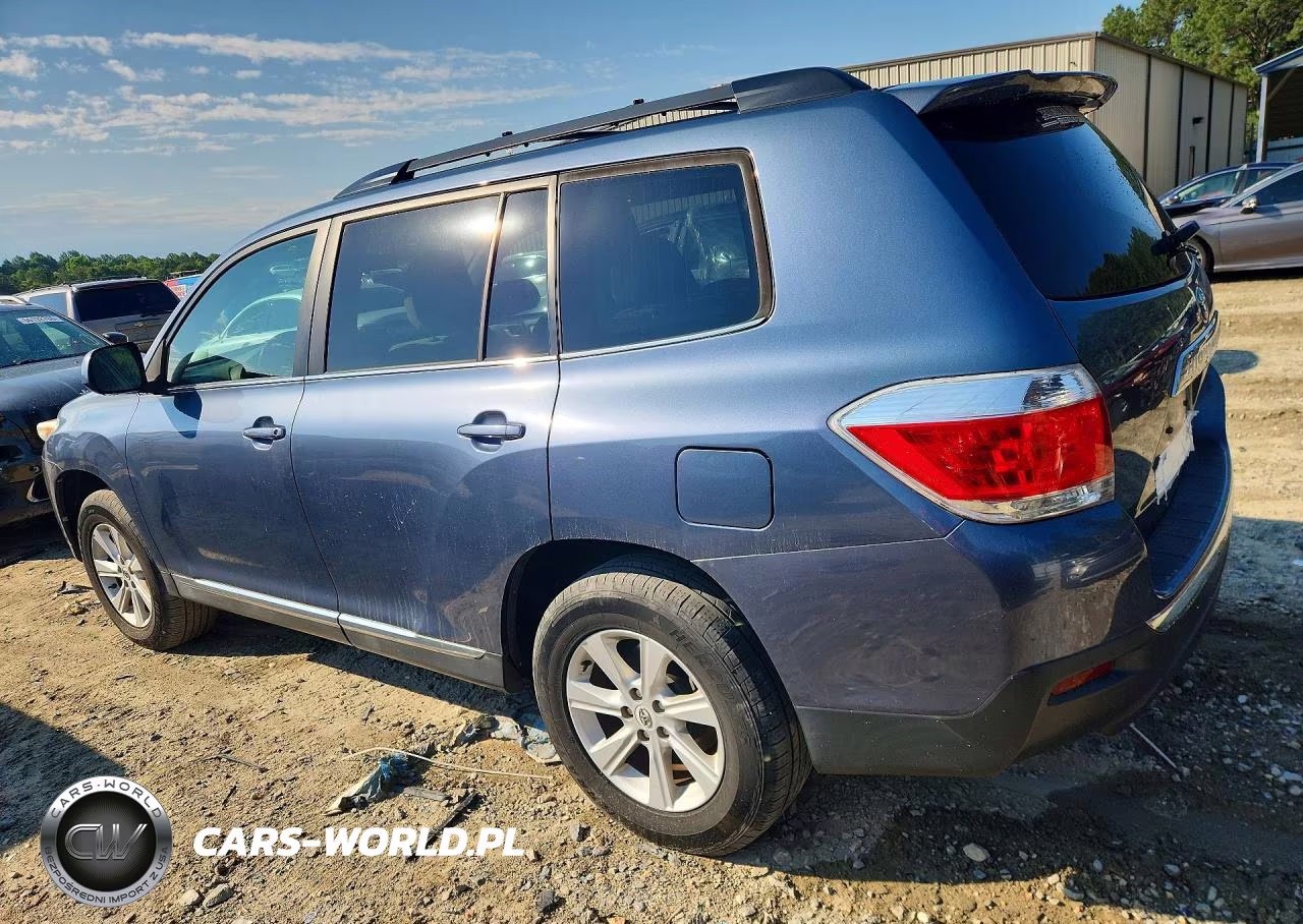 2013 Toyota Highlander Plus VIN:5TDBK3EH1DS184841 - 2