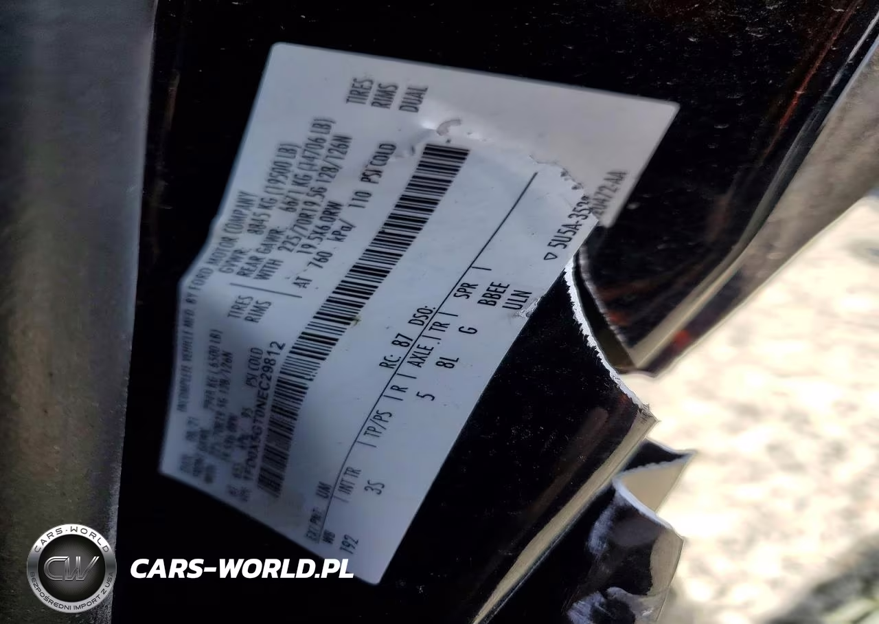 2022 Ford F550 Super Duty VIN:1FD0X5GT0NEC29812 - 13