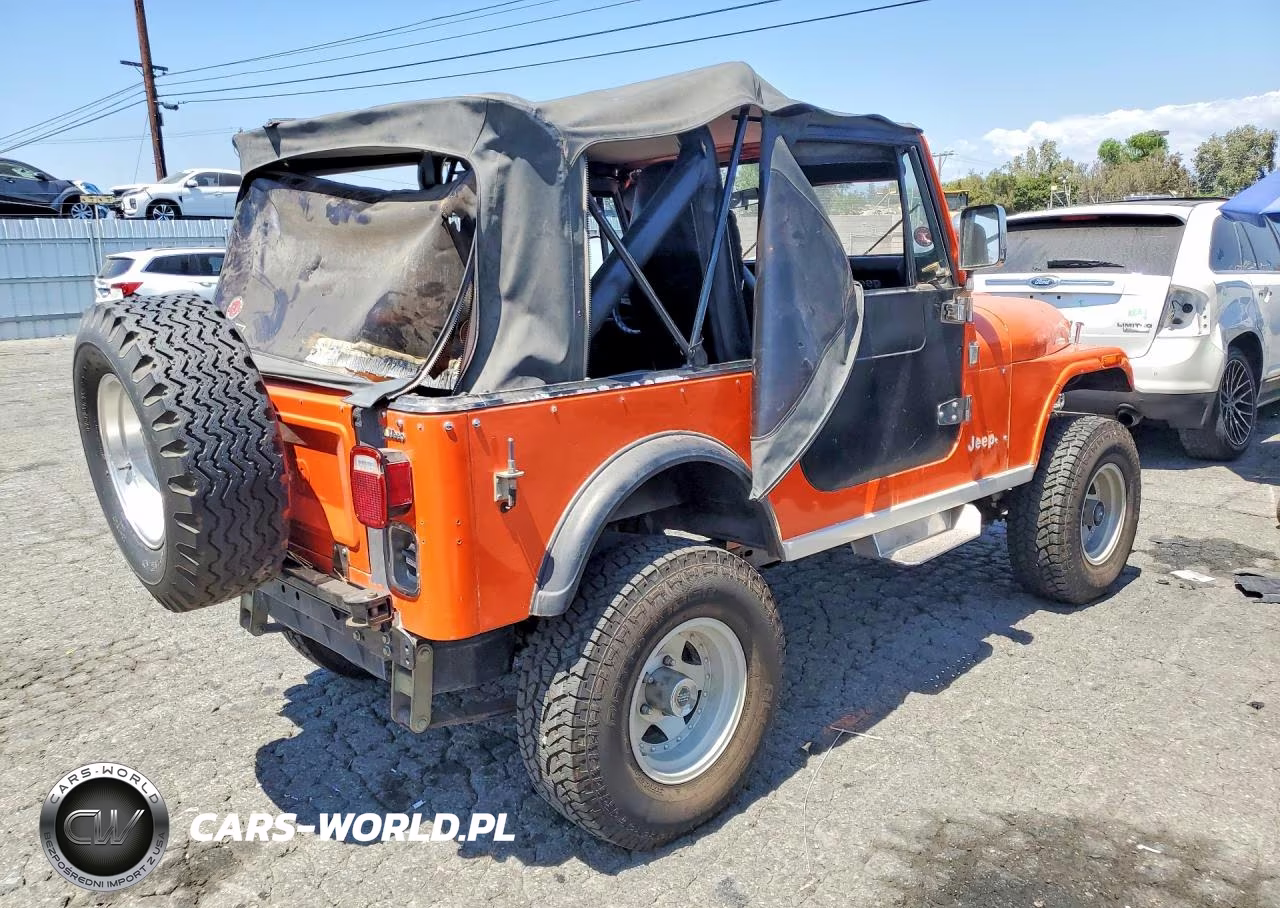 1983 Jeep Jeep Cj7 VIN:1JCCN87E2DT069077 - 3