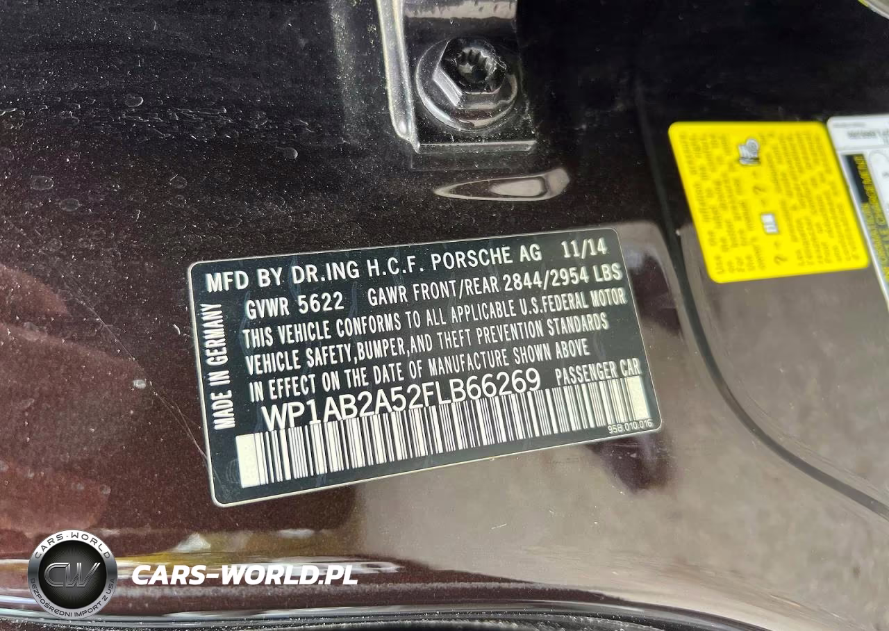 2015 Porsche Macan S VIN:WP1AB2A52FLB66269 - 10