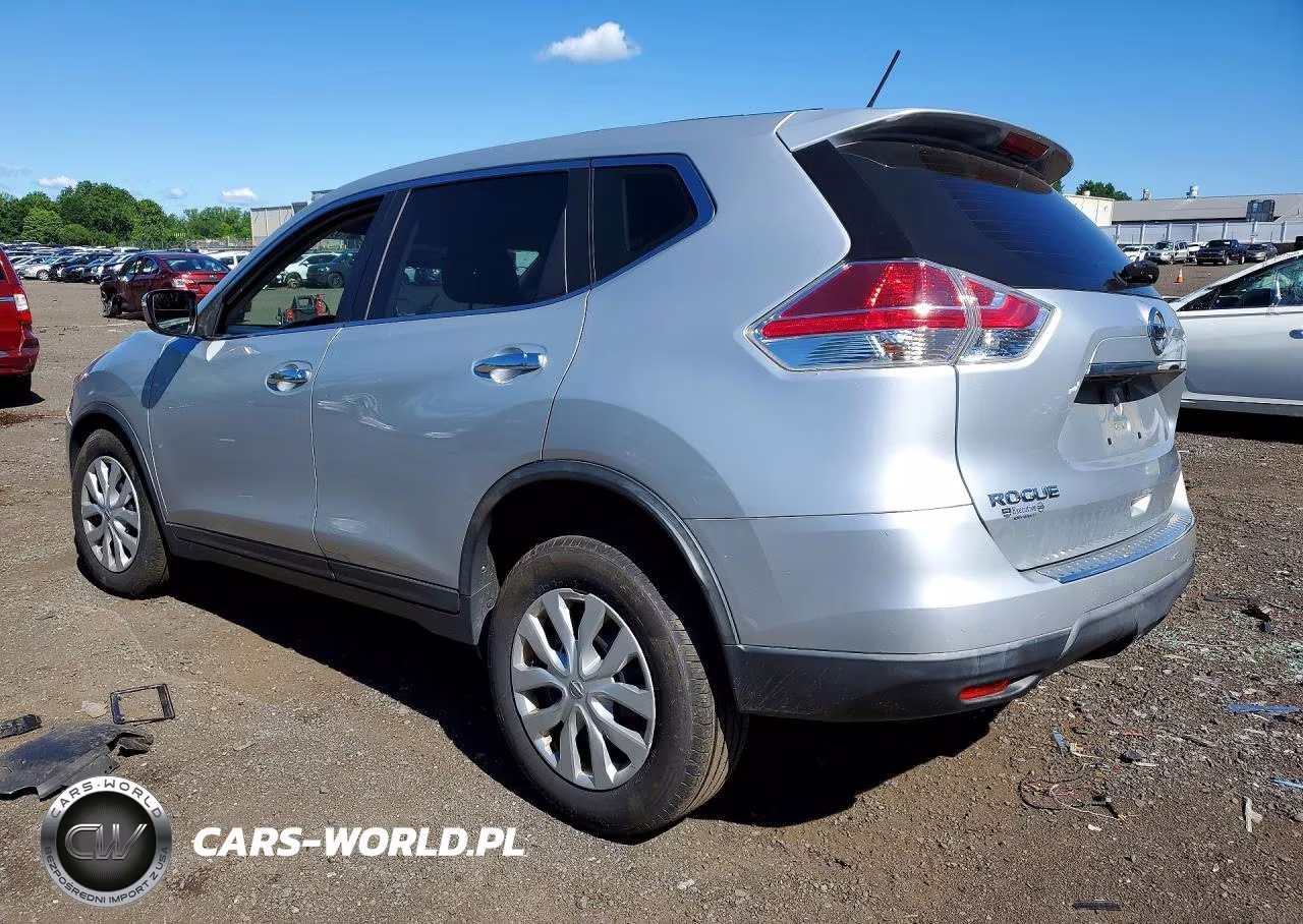 2015 Nissan Rogue S VIN:KNMAT2MVXFP536998 - 2