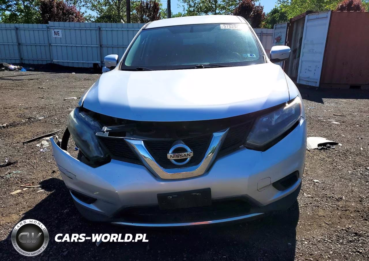 2015 Nissan Rogue S VIN:KNMAT2MVXFP536998 - 5