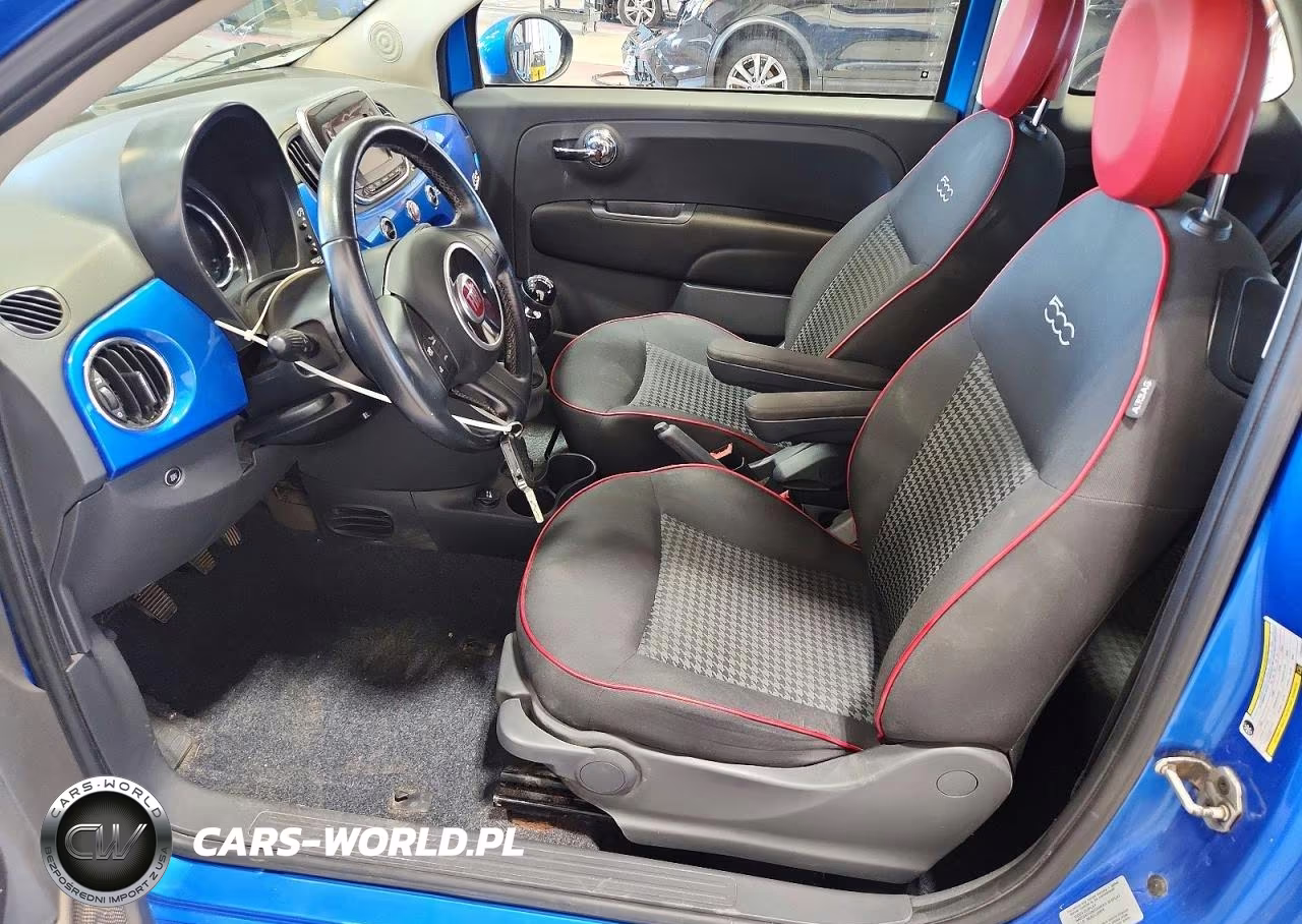 2017 Fiat 500 Pop VIN:3C3CFFKR0HT669821 - 7