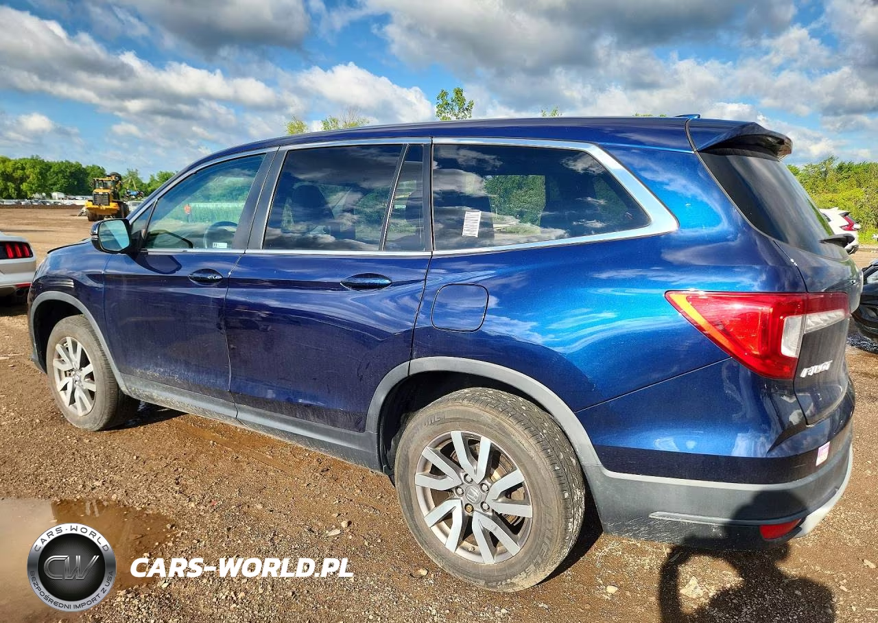 2019 Honda Pilot Exl VIN:5FNYF6H56KB023162 - 2