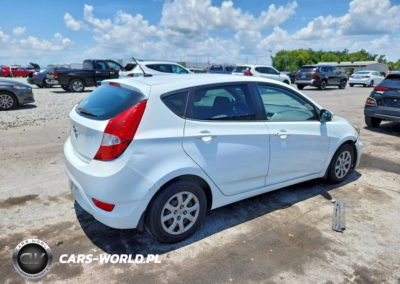 2012 Hyundai Accent Gs VIN:KMHCT5AEXCU049288 - 3