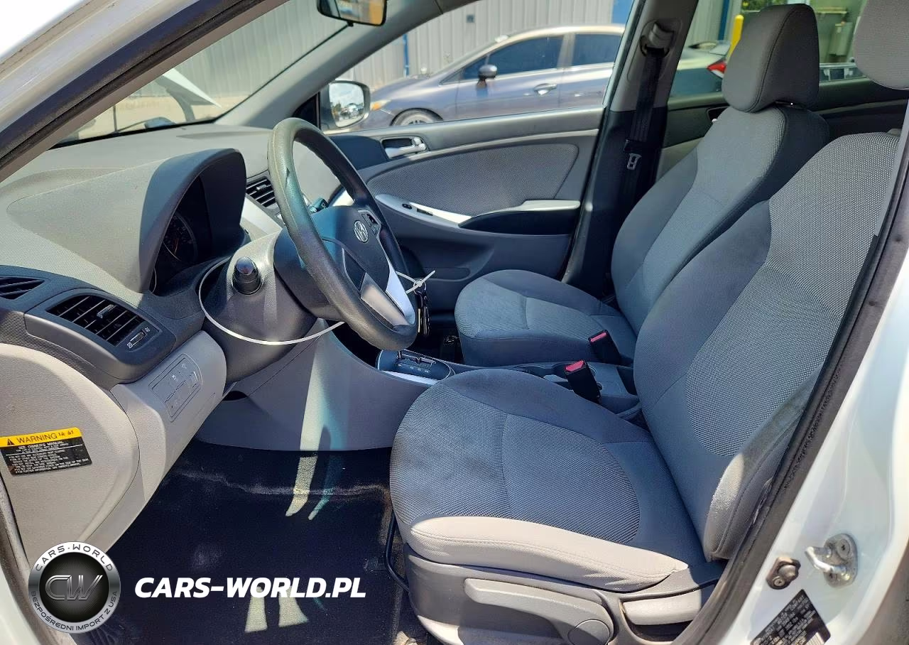 2012 Hyundai Accent Gs VIN:KMHCT5AEXCU049288 - 7
