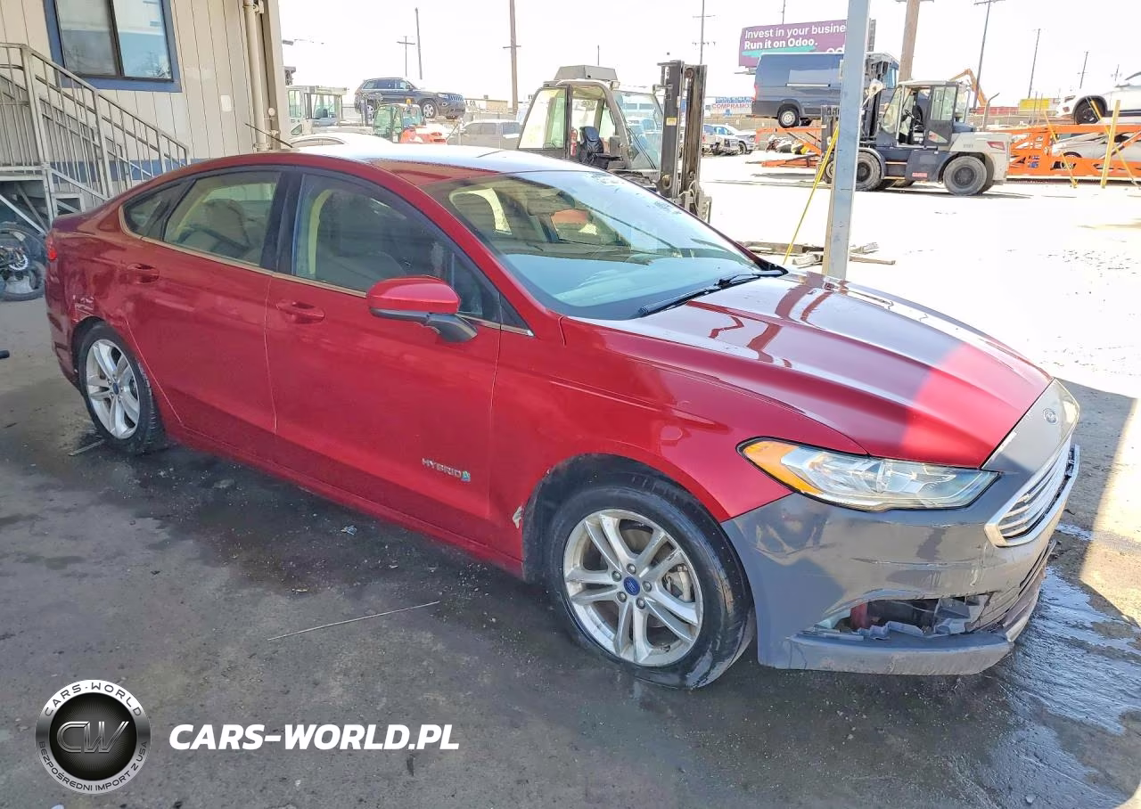 2018 Ford Fusion Se Hybrid VIN:3FA6P0LUXJR198341 - 4
