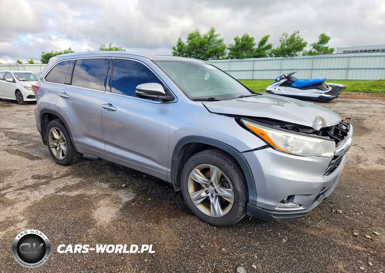 2015 Toyota Highlander Limited Platinum VIN:5TDDKRFH0FS118830 - 4