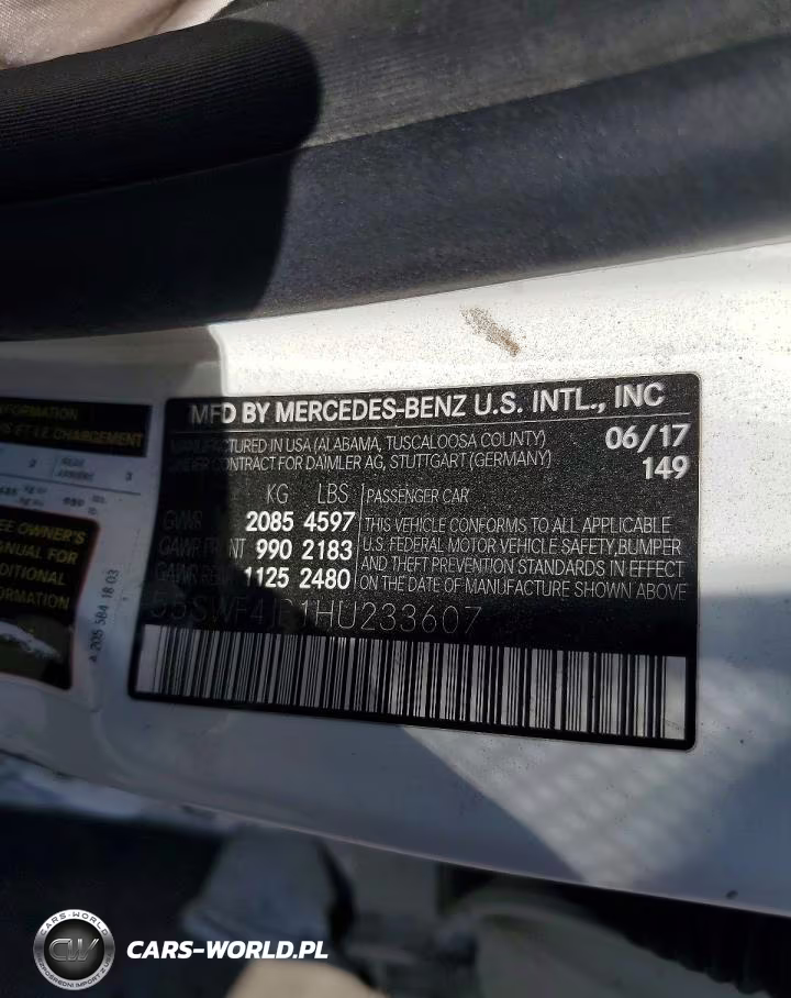 2017 Mercedes-Benz C 300 VIN:55SWF4JB1HU233607 - 12