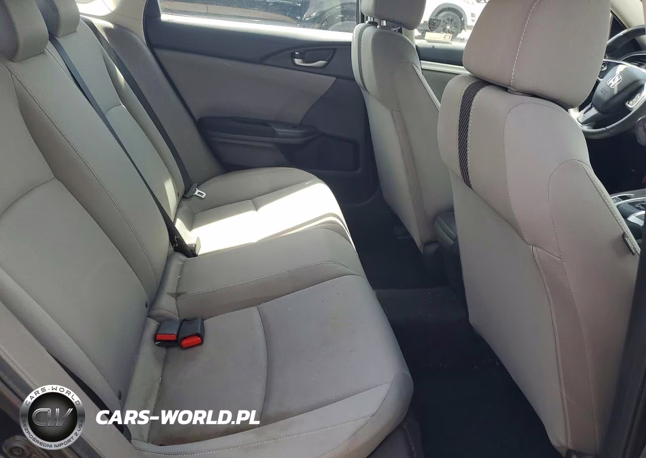 2018 Honda Civic Lx VIN:19XFC2F50JE000590 - 10