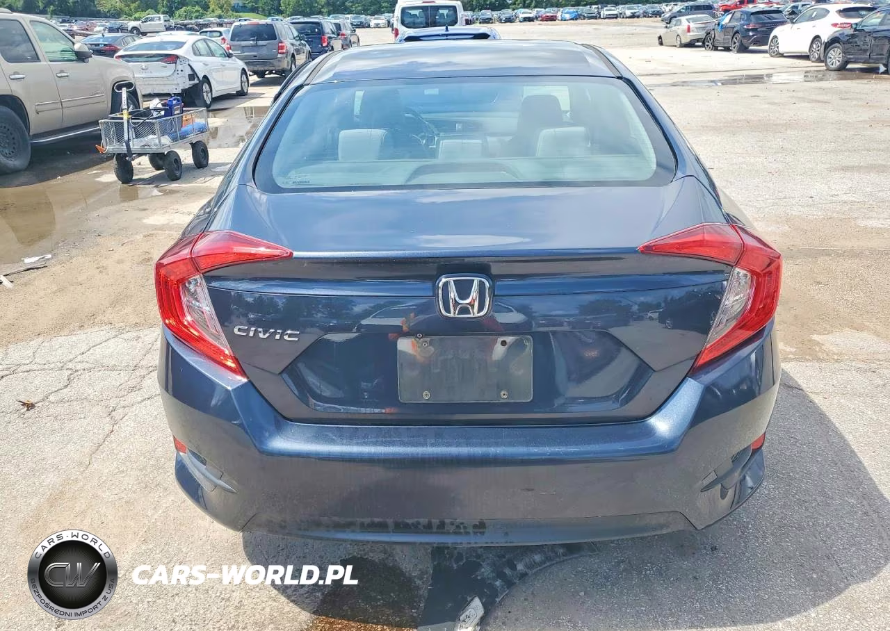 2018 Honda Civic Lx VIN:19XFC2F50JE000590 - 6