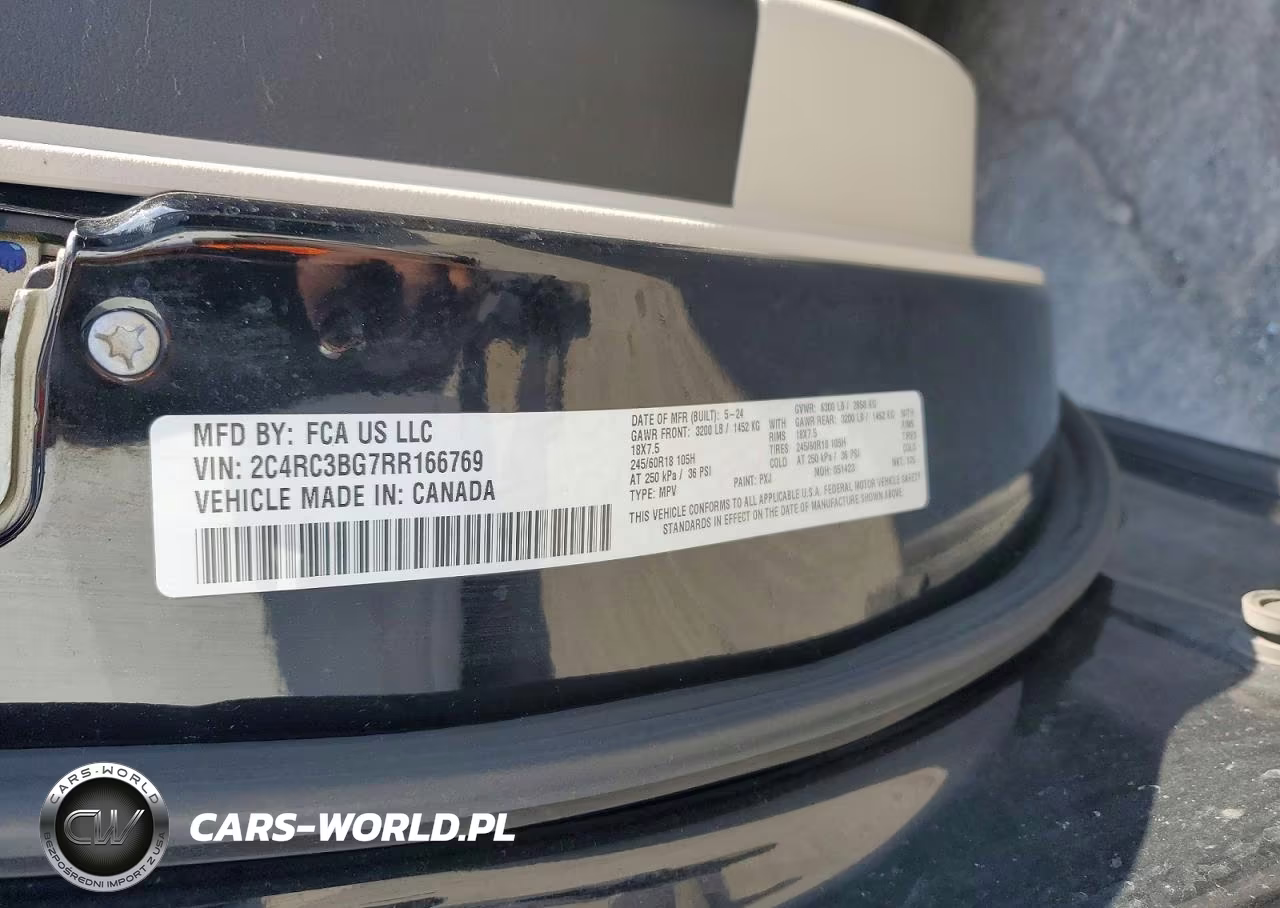 2024 Chrysler Pacifica Touring L VIN:2C4RC3BG7RR166769 - 14
