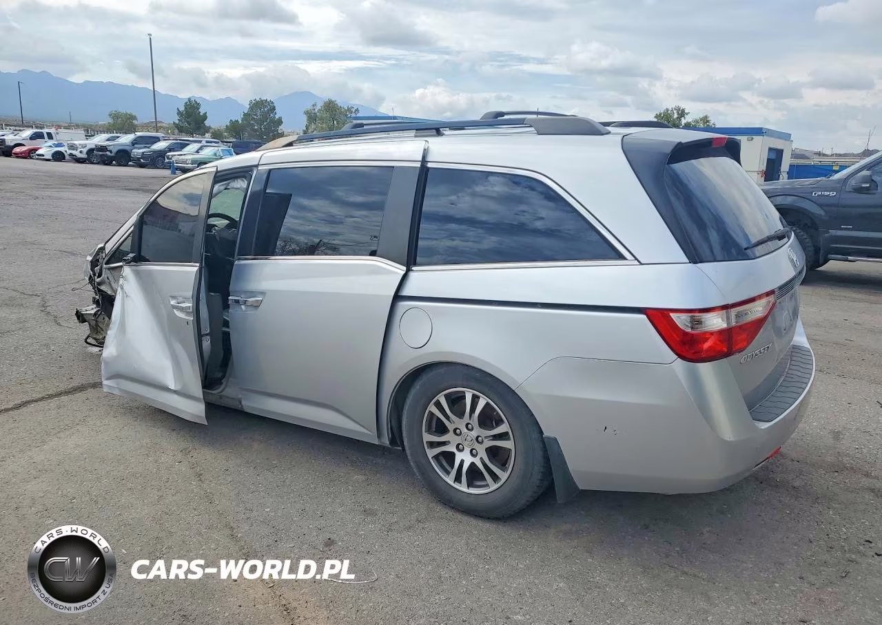 2012 Honda Odyssey Exl VIN:5FNRL5H63CB059411 - 2