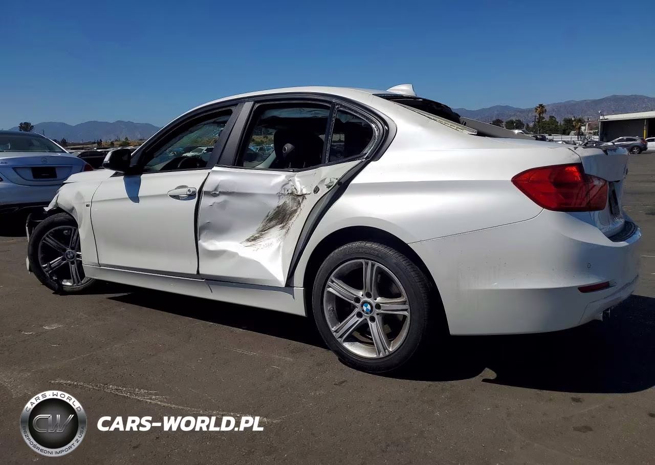 2015 BMW 328 I VIN:WBA3A5G55FNS83710 - 2