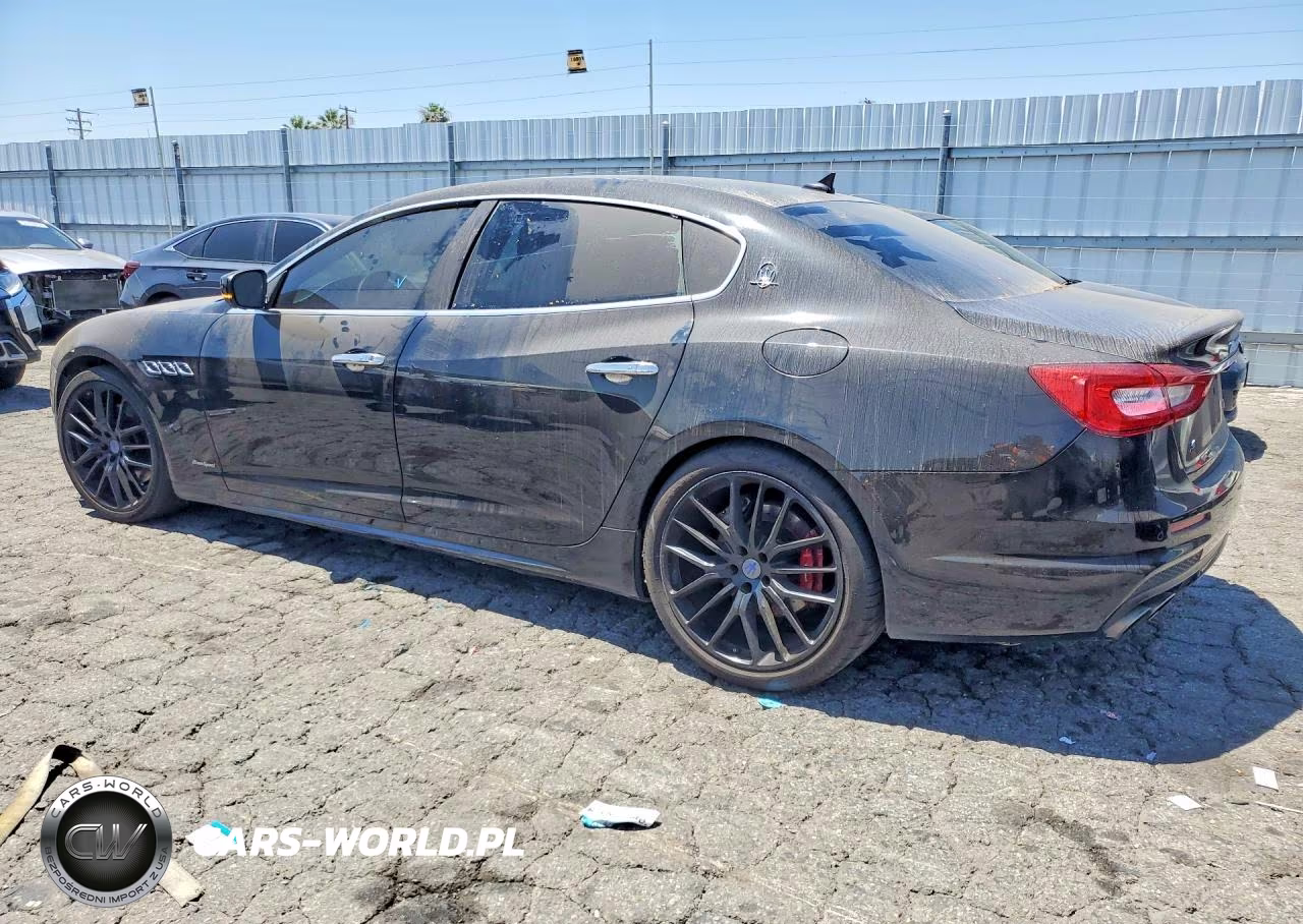 2017 Maserati Quattroporte S VIN:ZAM56RPS4H1235504 - 2