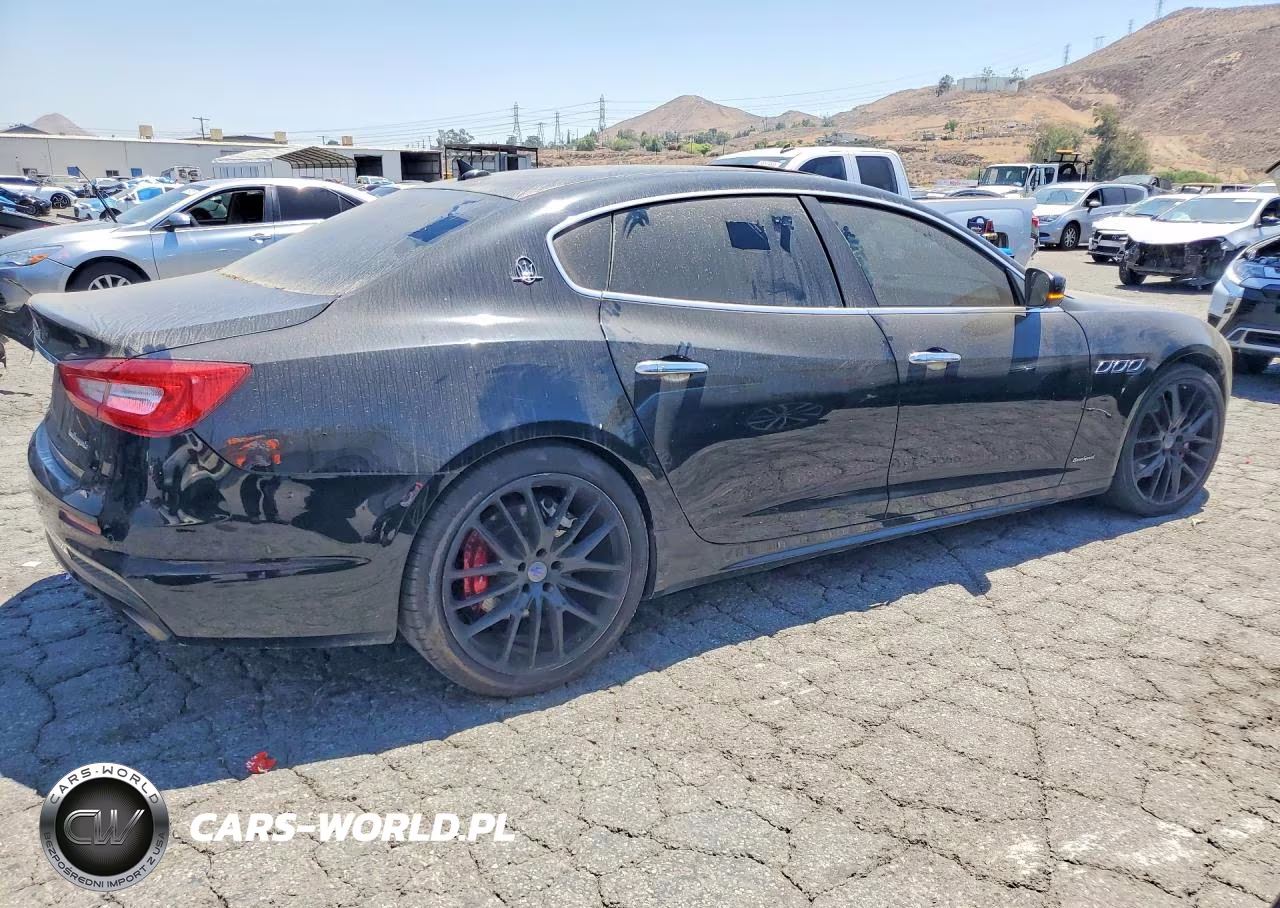 2017 Maserati Quattroporte S VIN:ZAM56RPS4H1235504 - 3