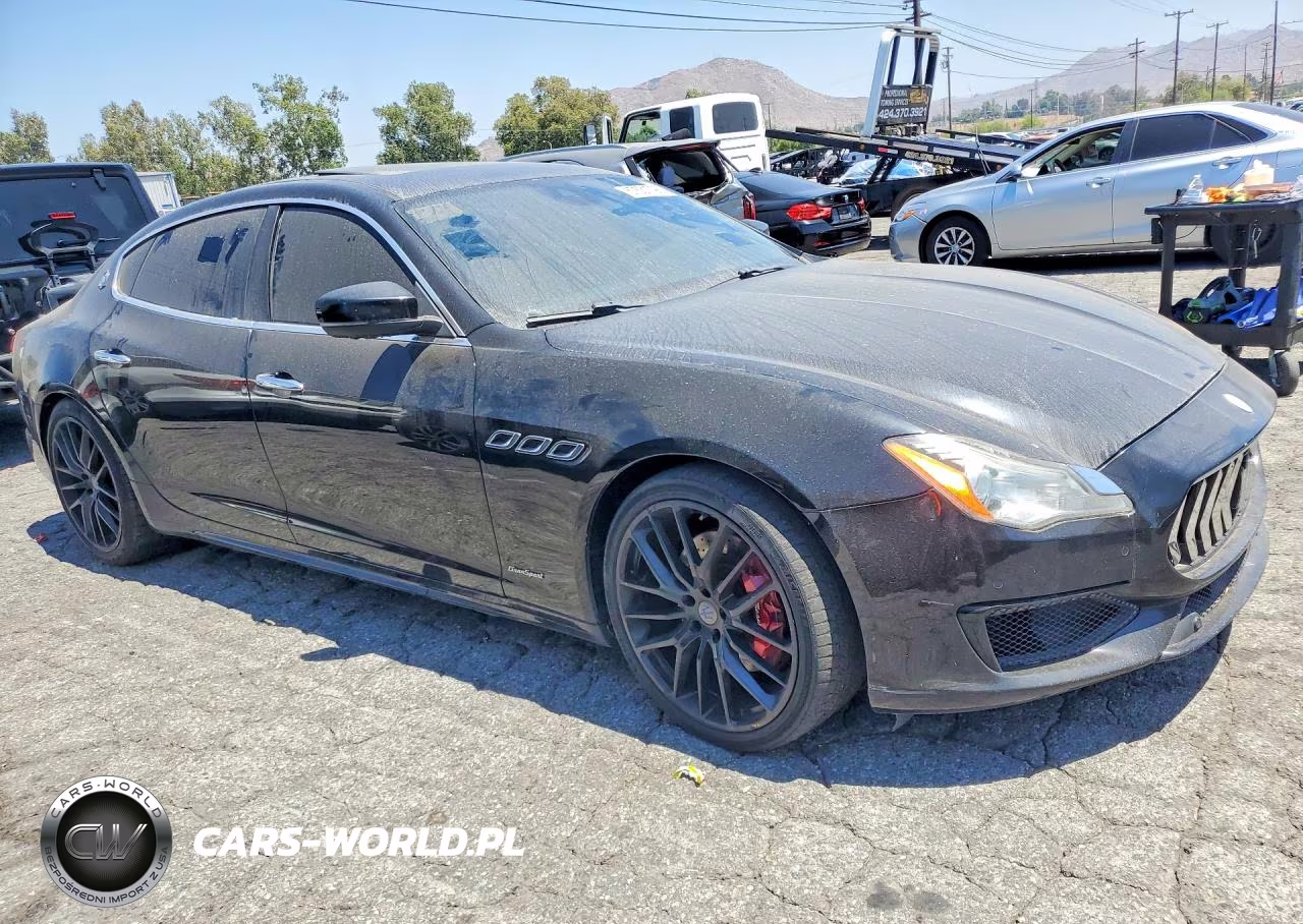 2017 Maserati Quattroporte S VIN:ZAM56RPS4H1235504 - 4