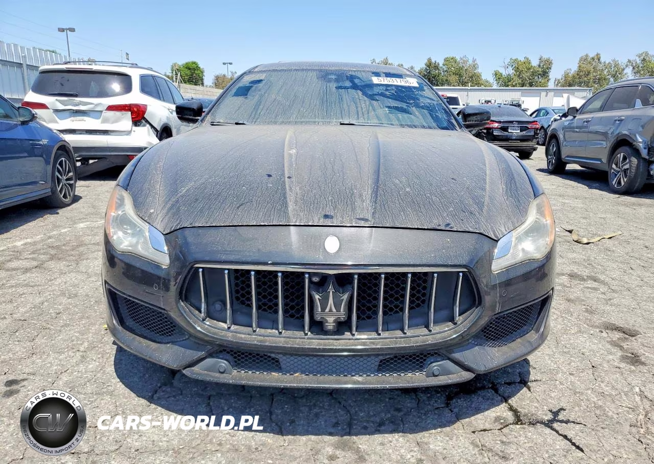 2017 Maserati Quattroporte S VIN:ZAM56RPS4H1235504 - 5