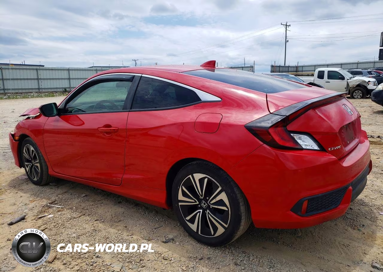 2018 Honda Civic Ex VIN:2HGFC3A34JH351424 - 2