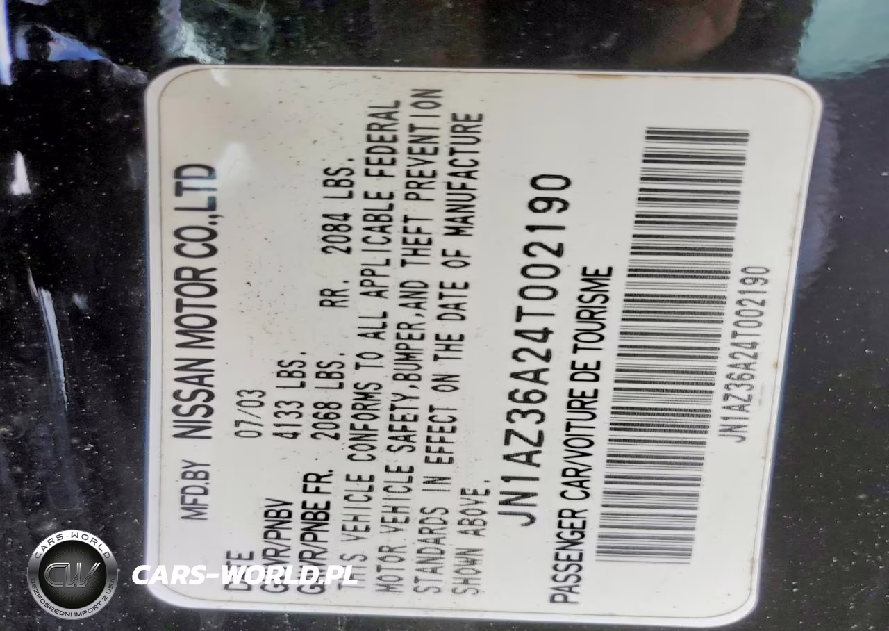 2004 Nissan 350Z Roadster VIN:JN1AZ36A24T002190 - 12