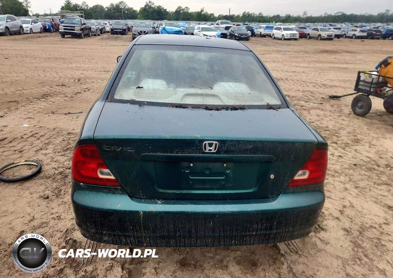 2001 Honda Civic Lx VIN:1HGEM22561L042088 - 6