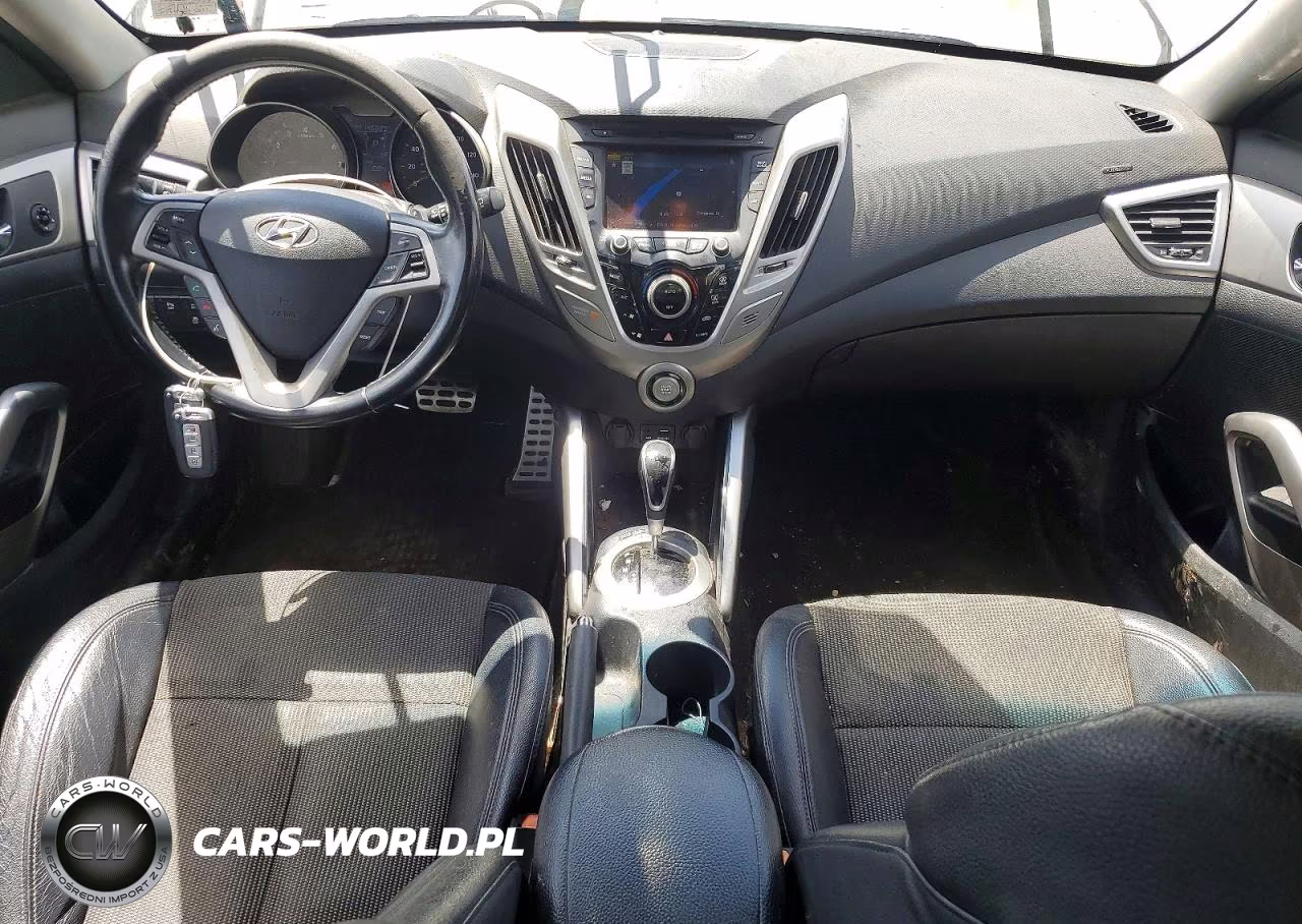 2015 Hyundai Veloster Base VIN:KMHTC6AD5FU232129 - 8