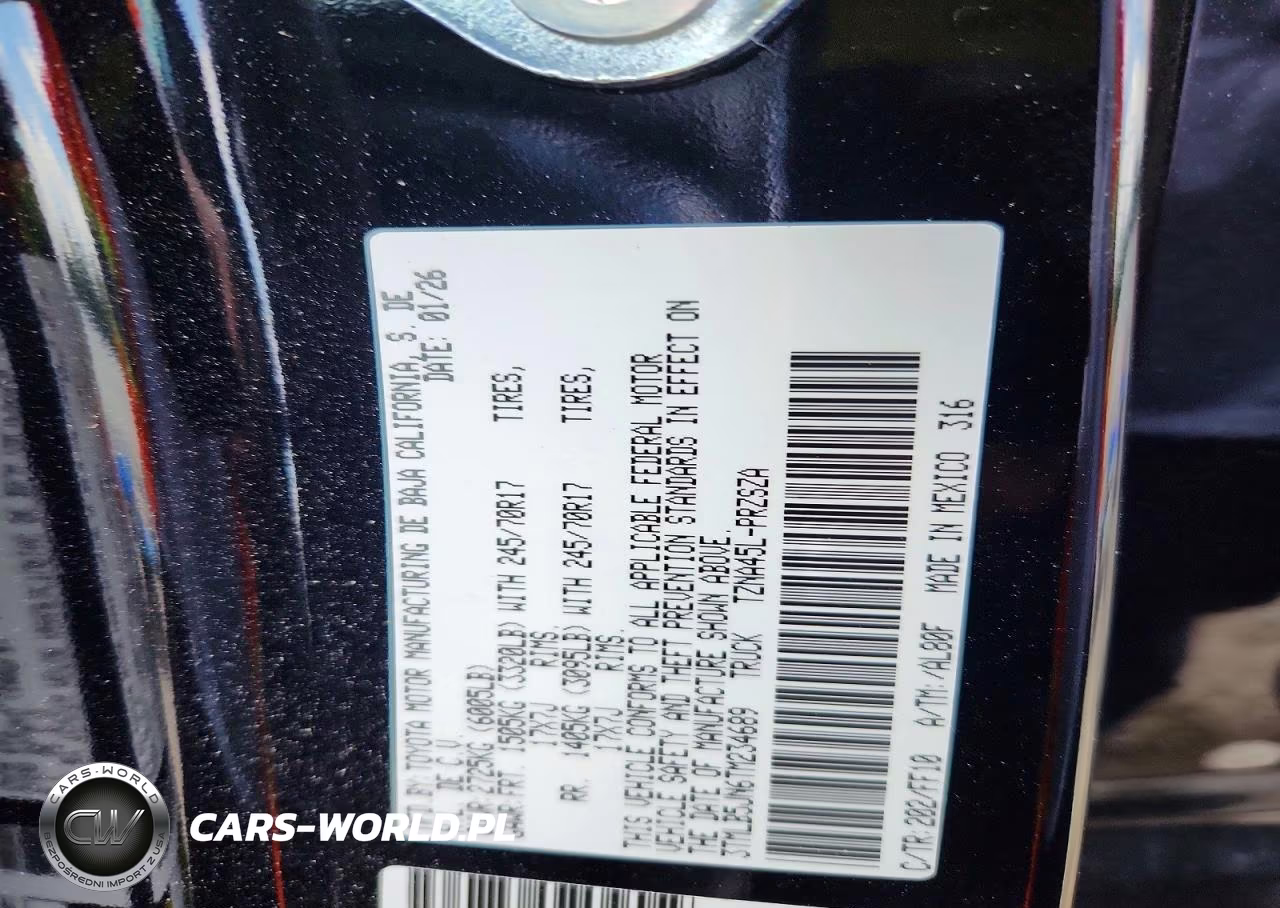 2026 Toyota Tacoma Sr5 VIN:3TMLB5JN6TM234689 - 12