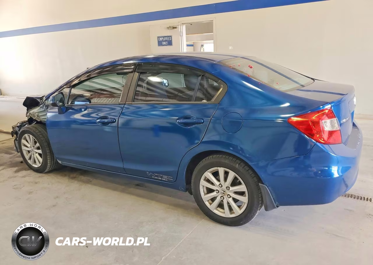 2012 Honda Civic Ex VIN:19XFB2F89CE328073 - 2