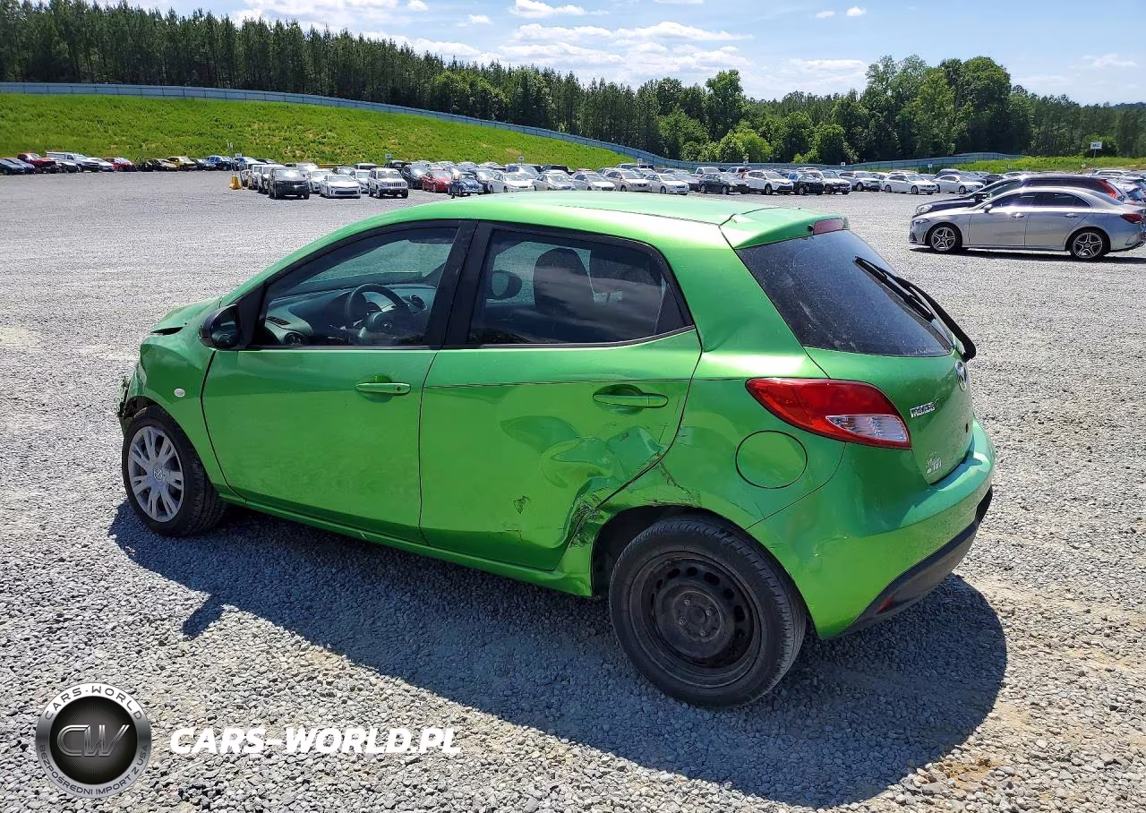 2012 Mazda Mazda2 VIN:JM1DE1KY2C0151454 - 2