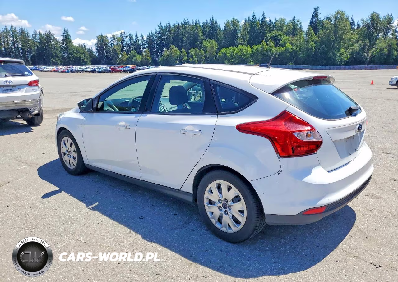 2012 Ford Focus Se VIN:1FAHP3K22CL206802 - 2