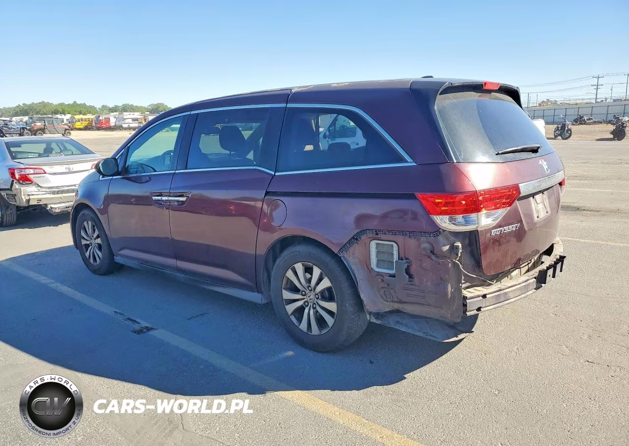 2014 Honda Odyssey Exl VIN:5FNRL5H6XEB025517 - 2