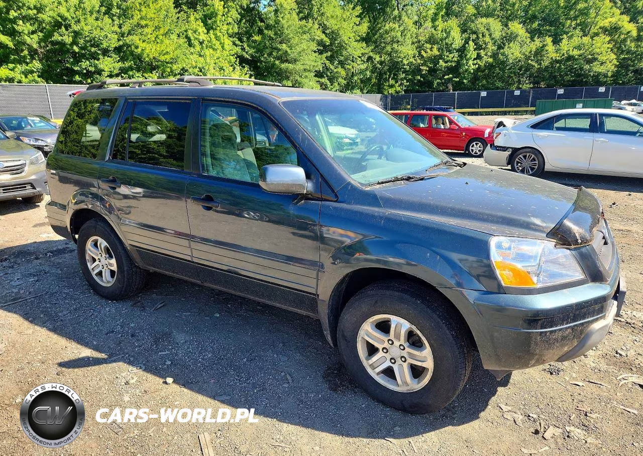 2003 Honda Pilot Ex VIN:2HKYF18403H562793 - 4