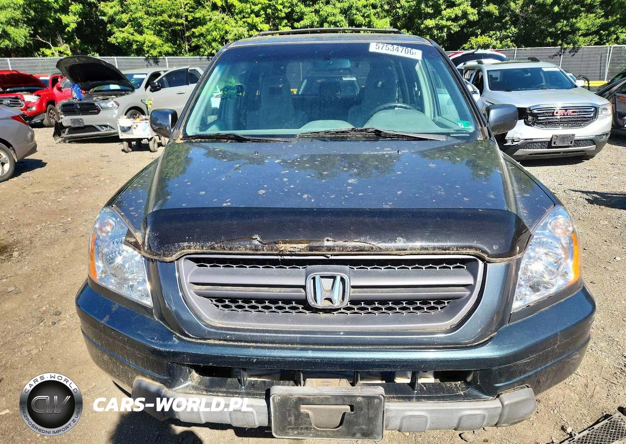 2003 Honda Pilot Ex VIN:2HKYF18403H562793 - 5