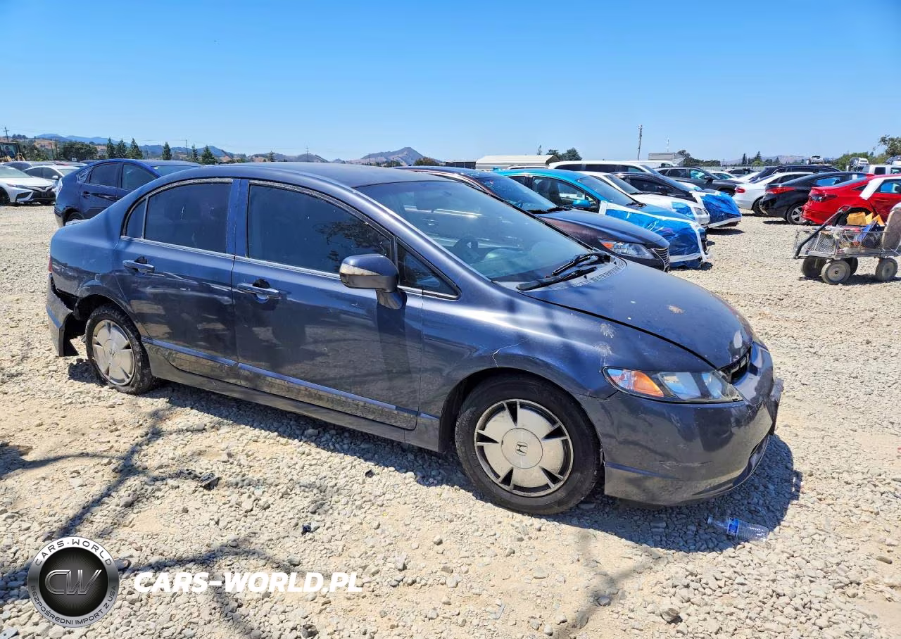 2008 Honda Civic Hybrid VIN:JHMFA36228S006222 - 4