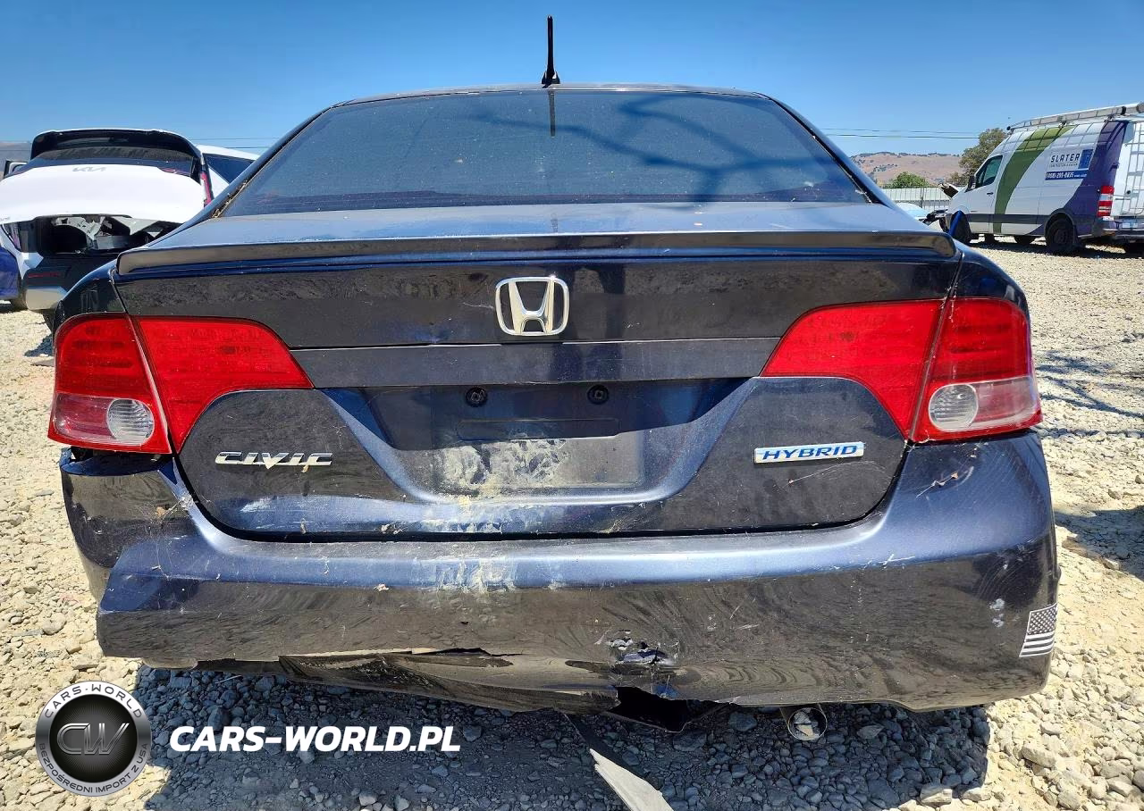 2008 Honda Civic Hybrid VIN:JHMFA36228S006222 - 6