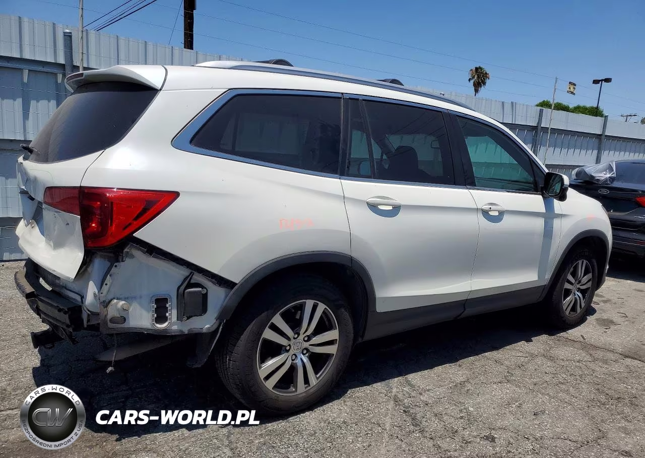 2016 Honda Pilot Exl VIN:5FNYF5H52GB003931 - 3