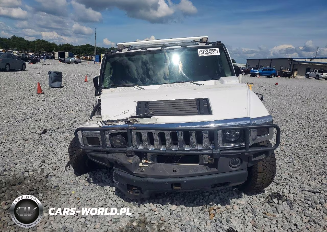 2003 Hummer H2 VIN:5GRGN23U53H127504 - 5