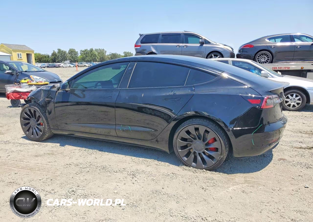 2022 Tesla Model 3 VIN:5YJ3E1EC5NF255243 - 2